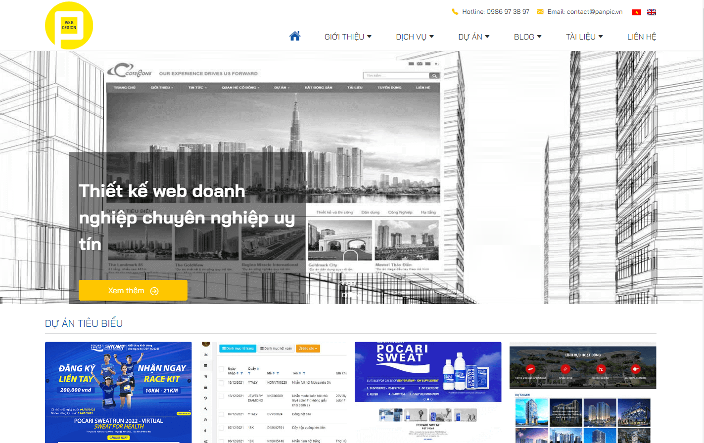Thiết kế web tại Hóc Môn