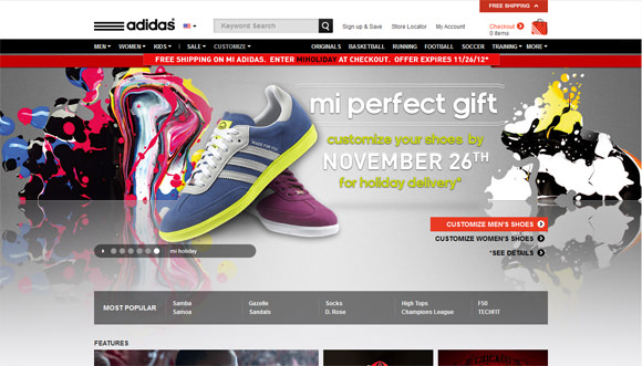 Một số điều cần nắm rõ khi thiết kế website bán giày chất