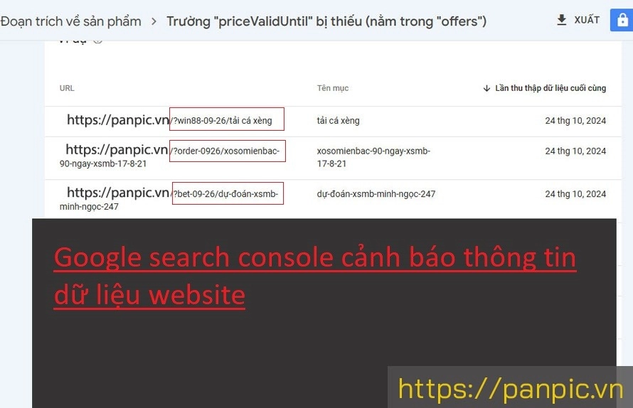 Khắc phục website bị nhiễm mã độc chèn link lạ