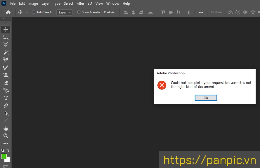 Hướng dẫn mình khắc phục lỗi Photoshop không mở được file hình ảnh định dạng webp