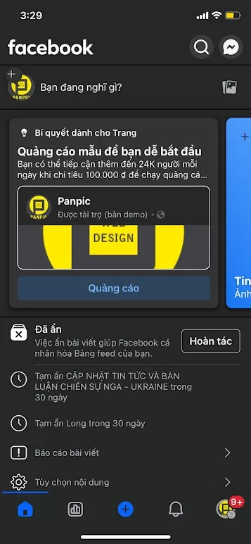 Cách quảng cáo Facebook từ điện thoại