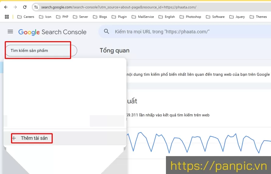 Bước 1: Hướng dẫn cài đặt Google Search Console để theo dõi website