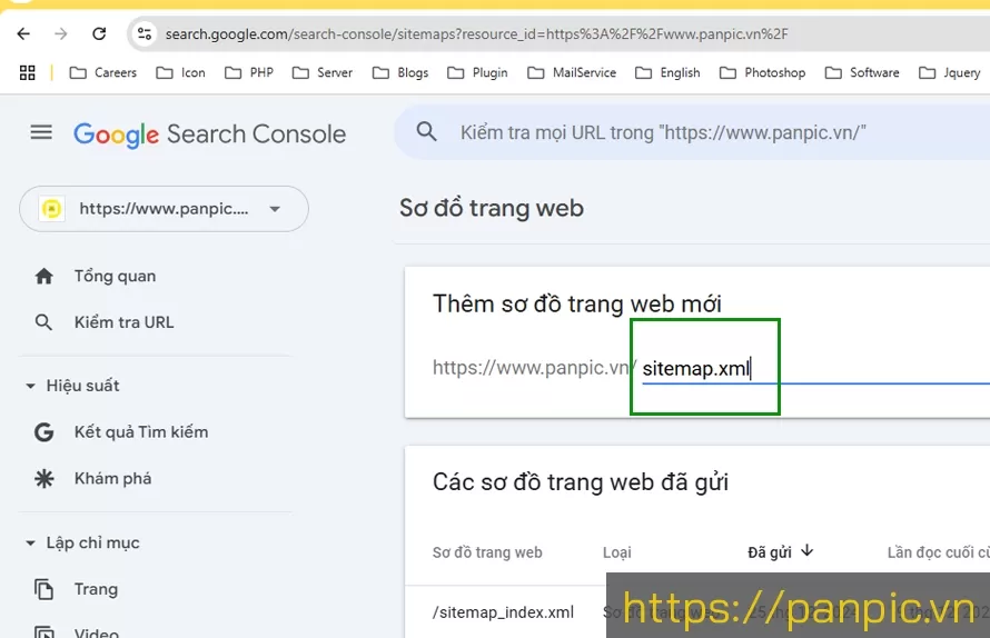 Bước 3: Hướng dẫn cài đặt Google Search Console để theo dõi website