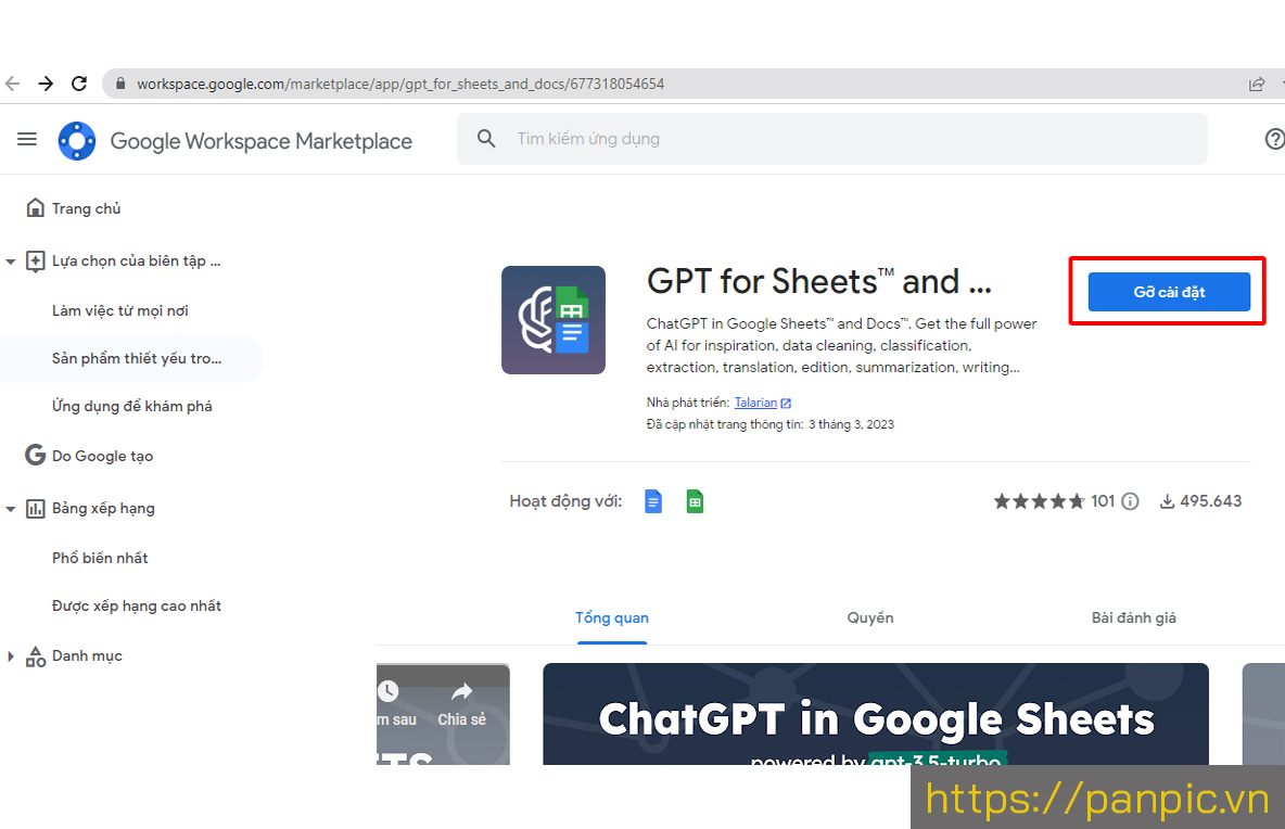 Cài đặt Chat GPT vào Google Chrome